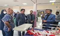 بازدید معاون سازمان بازرسی کل استان سیستان و بلوچستان از بیمارستان علی ابن ابی طالب(ع) زاهدان 